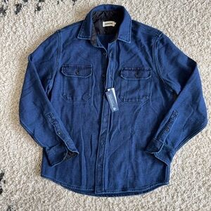 Taylor Stitch ‘The Division’ Shirt in Indigo Twill